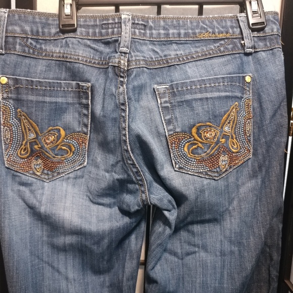 Anoname Nordstrom Dark Wash Style A-C24 Inseam 34" - Picture 5 of 8